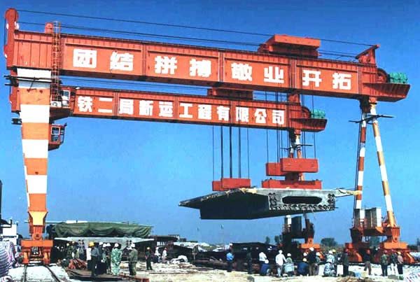 体梁机